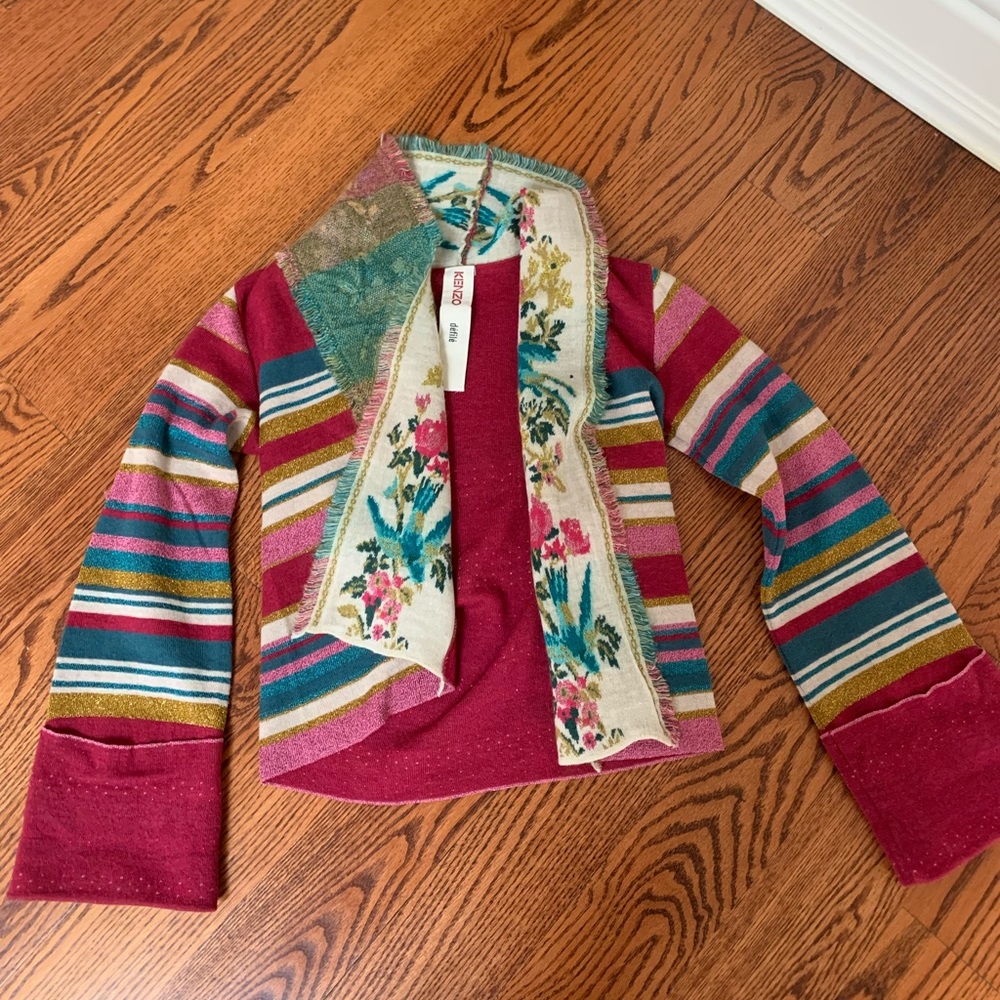 Kenzo cardigan, multicoloured, size